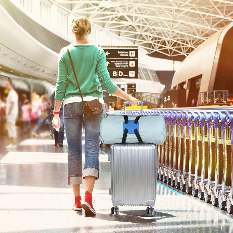 Correas de equipaje para añadir una bolsa fácil de viajar,