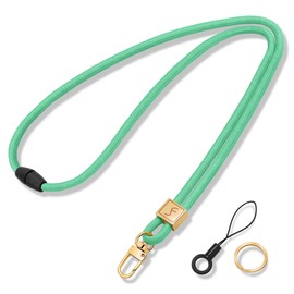 Fishent Lanyard, Cute Neck Lanyards for Keys ID Badges Holder, Keychain Key Teacher Lanyard with Safety Breakaway Buckle for Women Men, Lake Blue