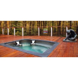 Vintage "Welcome to Our Hot Tub" Sign - 8x12 Inches Decorative Sign for Indoor/Outdoor Use, Perfect for Home, Patio, and Hot Tub Area Decor