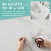 FTISSLY 2 PCS Kitchen Sink Mat Adjustable Sink Protector Mat