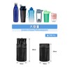Caudblor Bicycle Bottle Cage Handlebar Bag Aluminum with Mesh Pocket