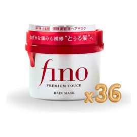 Caja Master 36 Piezas Shiseido Fino Premium Touch Mascarilla Capilar Tratamiento 230G Reparacin Intensiva Para Cabello Daado SkinCare Japons          