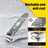 Nail Clipper Set,Premium Stainless Steel Fingernail and Toenail Clipper Cutters