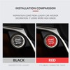 M.JVisun Carbon Fibre One Button Start Button Lid Trim for