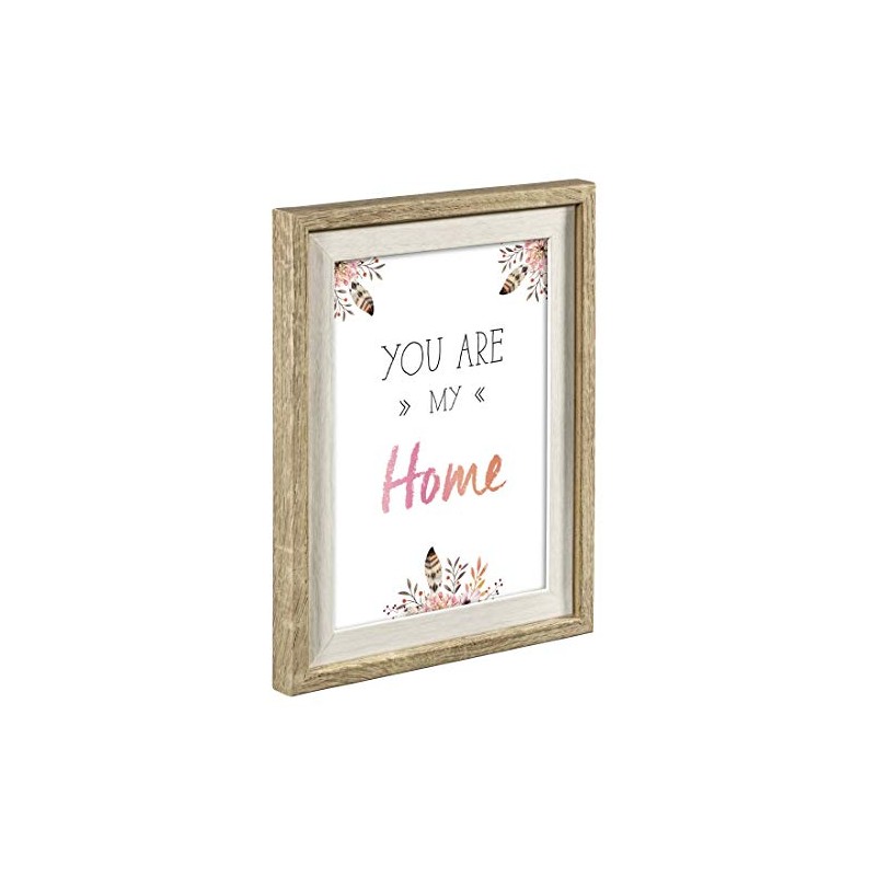 Hama Falun Oak Floor Display Backlit Frame MDF, oak, Floor