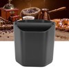 Coffee Knock Box, Coffee Dump Bin Resistente Al Calor Eficiente