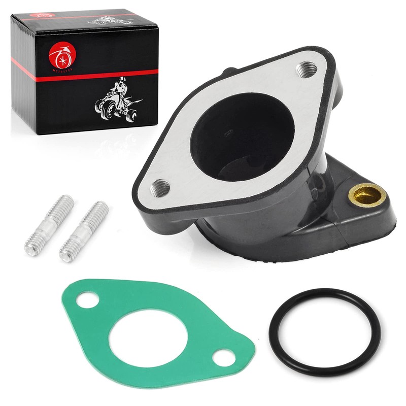 MOTO1988 Intake Manifold Boot & Gasket Compatible with Honda 1981-2013