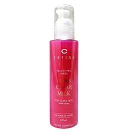 CEFINE Herbal Clear Milk, 4.2 fl oz (120 ml) Cleansing