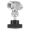 Stainless Steel BSPP Female Thread Straight Needle Valve for Water