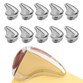 Radisoph Corner Protectors for Baby Pack of 10,drop-shaped Thick Table Furniture Edge Protectors for Kids with Strong Adhesion Furniture Corner Protectors Baby for Sharp Corners
