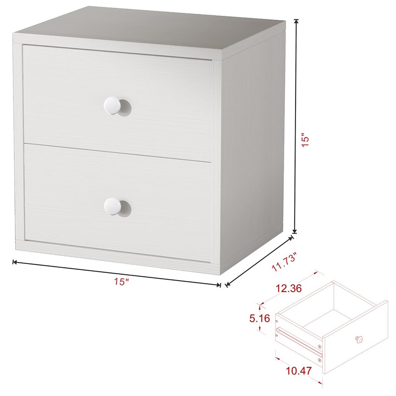 FUSUNBAO Magic DIY Cube Storage Organizer Stackable Cubes for Home