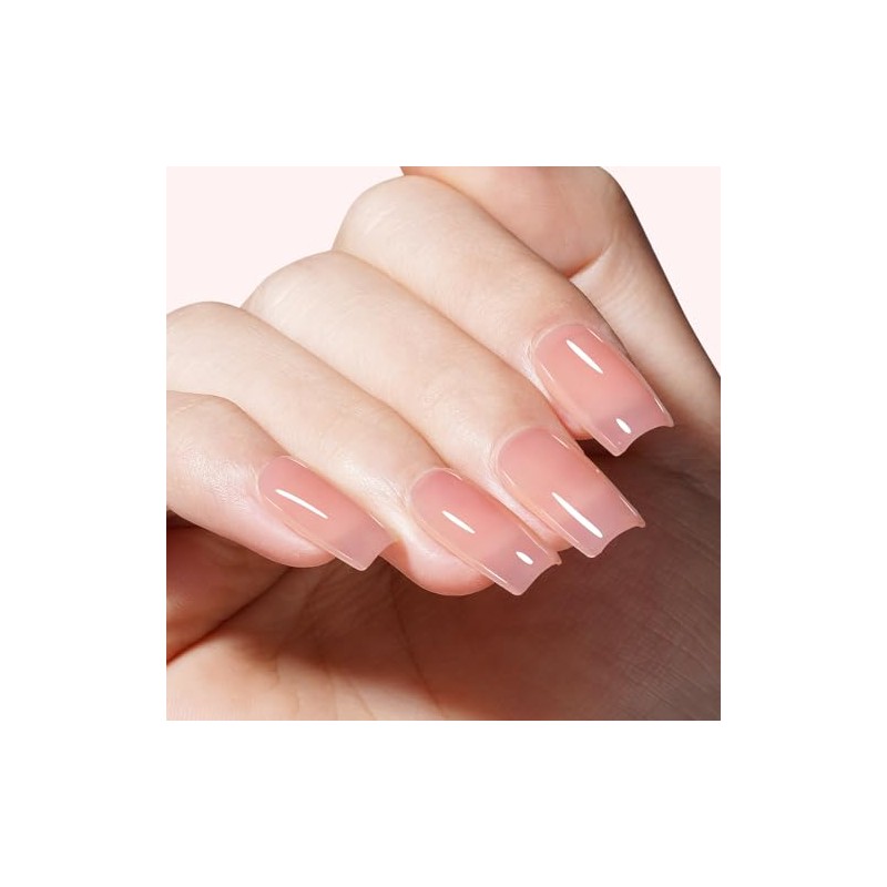 TOMICCA UV Nagellack Hellrosa, 8ml Gel Nagellack, UV LED Soak