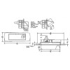 Century Cargo Handle, Lock for Tonneau Cover | Century T2000H,