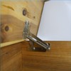 80 Degree Bench Seat Hinge - 1 Pair SUUJI Steel