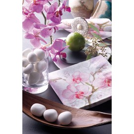 Ambiente Servietten Lunch / Party 33x33cm Orchids Lilac