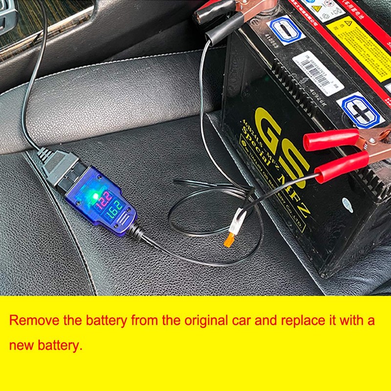 OBD2 Car Memory Saver Protection Connector Auto Computer ECU Power
