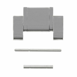 Ewatchparts FULL LINK COMPATIBLE WITH OMEGA SPEEDMASTER 16MM 1562/850 852 1560 1562 1563 STAINLESS STEEL