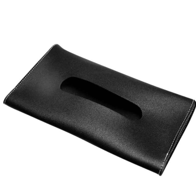 GRASSCALM 車用 ティッシュケース ティッシュカバー ティッシュ サンバイザー 取付け ティッシュホルダー PUレザー 吊り下げ