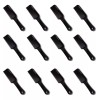 Globusman Peine De Carbón Flat Top Cerdas Onduladas 12 Pzs