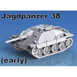 German - Hetzer SPG (3) - 12mm