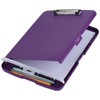 ZCZN Plastic Clipboard with Storage, A4 Clipboard Folder with Separate