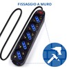 Ewent EW3915 Power Strip 5 Sockets Italian 10/16A + Schuko,