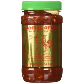 Sambal Oelek Chili Paste 8 Oz (Pack of 2)