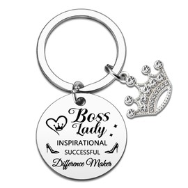 Best Boss Gifts For Women Boss Keychain Bosses Day Gifts For Bosses Lady Unique Birthday Christmas Gift For Manager Supervisor Female Funny White Elephant Christmas Gift Office Appreciation Present