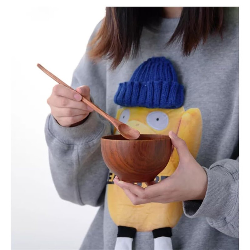 4 Pcs Long Wooden Honey Spoon, Wooden Coffee Spoon, WoodenTasting