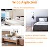 No-Mortise Bed Rail Fittings, 8 Packs Bed Rail Brackets Bed