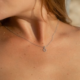 Made by Nami Minimalist Necklace for Women - Stainless Steel Dainty Necklace for Women - Simple Necklaces for Women - Silver & Gold Everyday Necklaces for Women