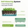 4 Pack Self Watering Pots for Indoor Plants 17 Inches