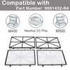 4Pcs Ultra Fine Cartridge Filter Panels Replacement Robotic Pool Cleaner