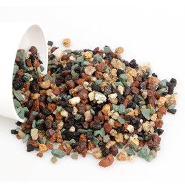 Horticultural Lava Pebbles, Mix Lava Rocks Pumice Potting Soil Amendment Succulent Cactus Bonsai Decorative Gravel Plant Drainage Volcanic Rock for Terrarium Fairy Gardening Top Dressing