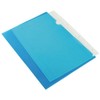 Q-Connect A4 Cut Flush Folder - Blue (Pack of 100)