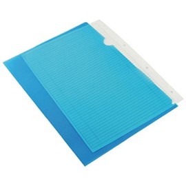 Q-Connect A4 Cut Flush Folder - Blue (Pack of 100)
