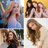MUIIGOOD 25Pcs 32mm Hairpieces Snap Clips U Shape Wig Clips