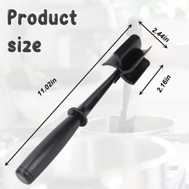 Meat Masher, Chopper & Masher Tool – Ground Beef Smasher, Burger Press Patty Maker, Potato Masher, Meat Tenderizer, Manual Meat Grinder, Kitchen Gadgets & Griddle Accessories for Cooking