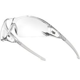 HTS HUNTERSKY S239 Protective Clear gray small Safety Glasses women men protecting eyes from wind dust pickleball bike riding cycling running
