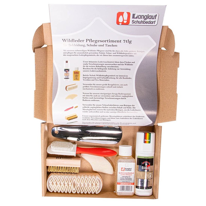 Suede Nubuck Suede Toiletries Set for Garments Shoes Pockets