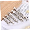 DOITOOL 50pcs Metal Spring Hair Barrettes Clips Durable DIY Hair