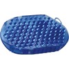 2 in 1 Cleaning Glove with Curry Comb, Royal Blue,
