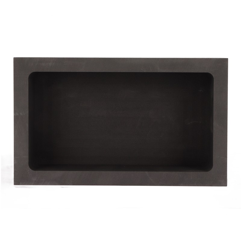 5000g Capacity High Purity Graphite Crucible Metal Refining Mould Ingot