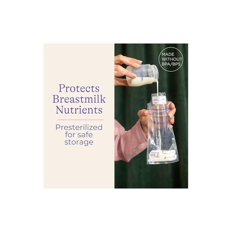 Lansinoh Breastmilk Storage Bags, 100 count