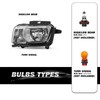 SOCKIR Headlight Assembly Fit for 2010 2011 2012 2013 Chevy