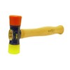 Estwing DFH12 Red and Yellow Rubber Mallet Hammer, 12-Ounce