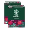 Starbucks Coffee K-Cup Pods, Caffè Verona, Dark Roast Coffee, Notes