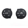 1Pair Steering Wheel Switch Buttons Controls Rubber Fit for Toyota