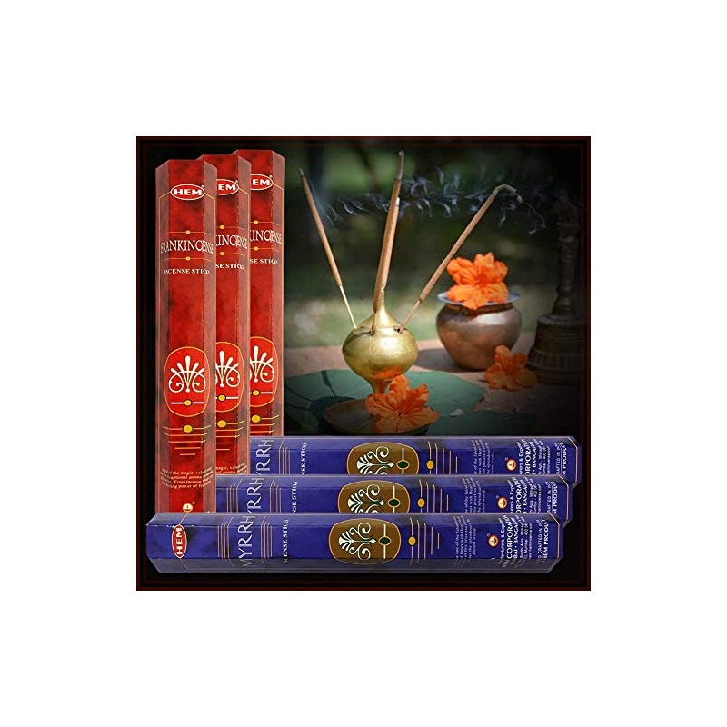 Incense Sticks with Incense Holder Bundle for Spiritual Décor and
