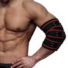 MANUEKLEAR Elbow Sleeves for Weightlifting, Elbow Compression Sleeves for Men,